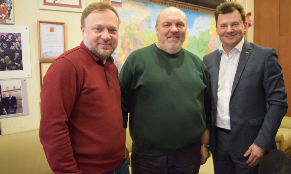 Романенко в редакции журнала "ОХОТА"