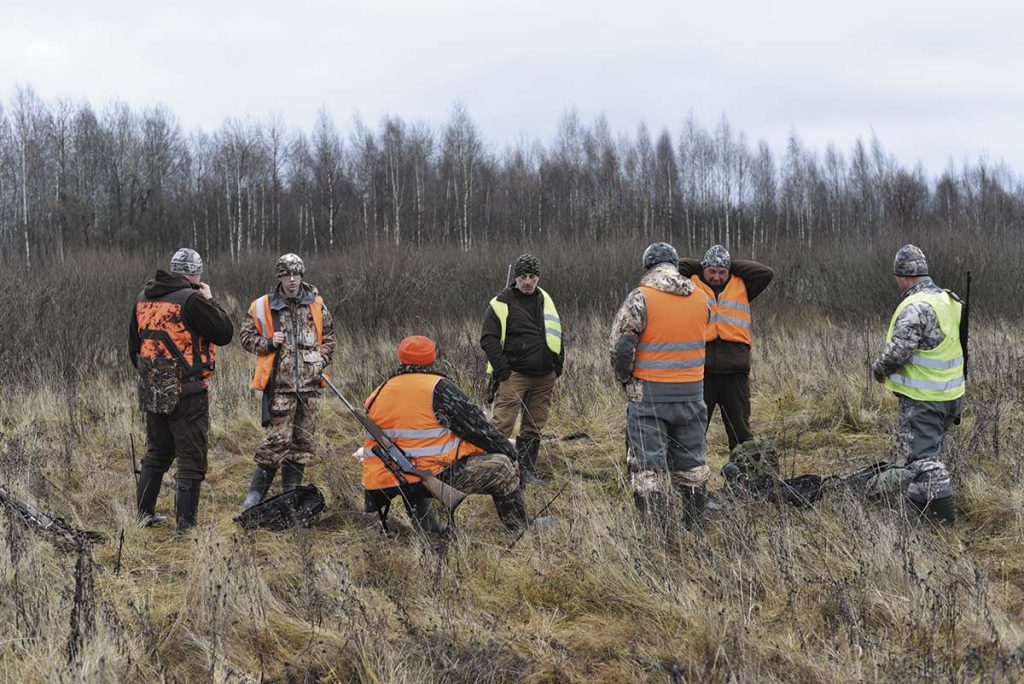 Охотники на загоне