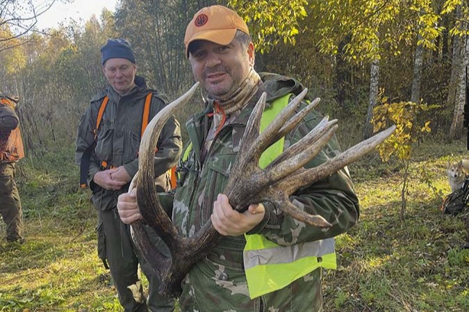 Владислав Литвак с трофеем
