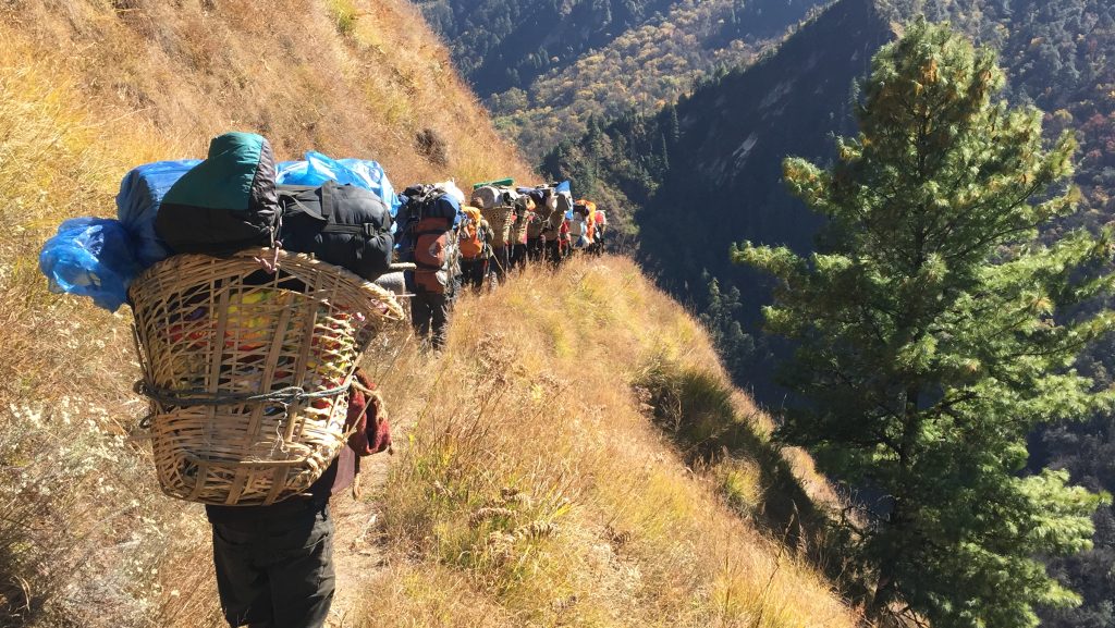 Непальские носильщики