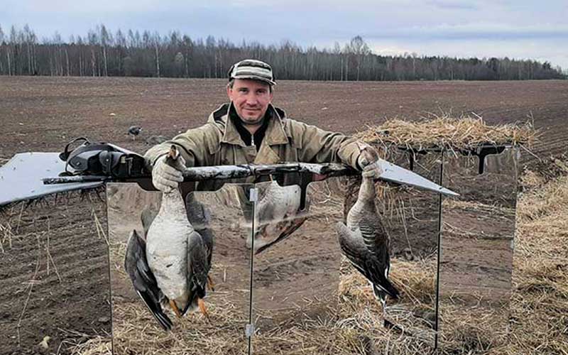охотник за зеркальным скрадком
